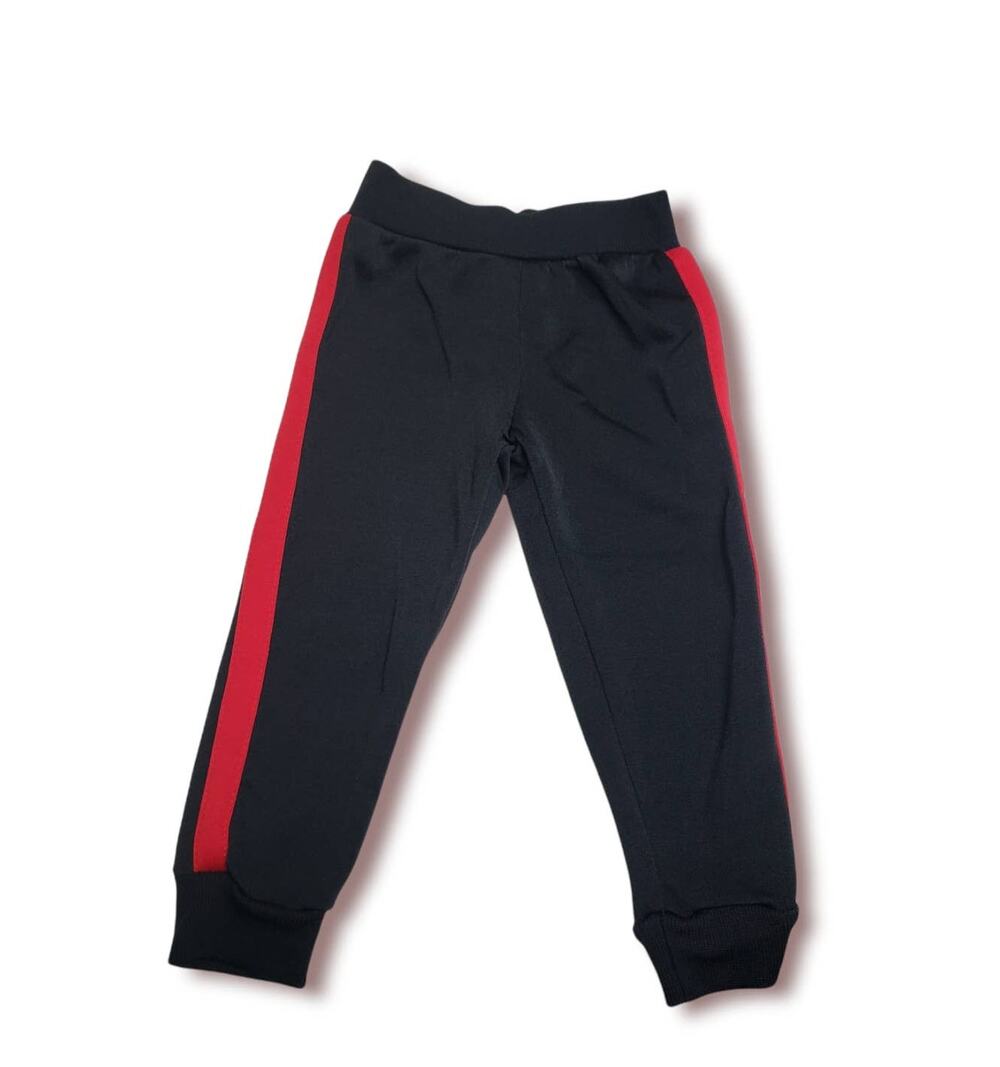 Disney Black w. Red Side Stripes Sweat Pants - Size 18 Months